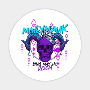 Crowned Skull of Mollymauk Magnet